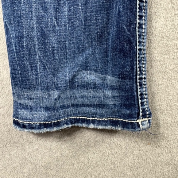 MISS ME Mid Rise Boot Women's 29 Faded Blue Boot Cut Jeans - Picture 7 of 16